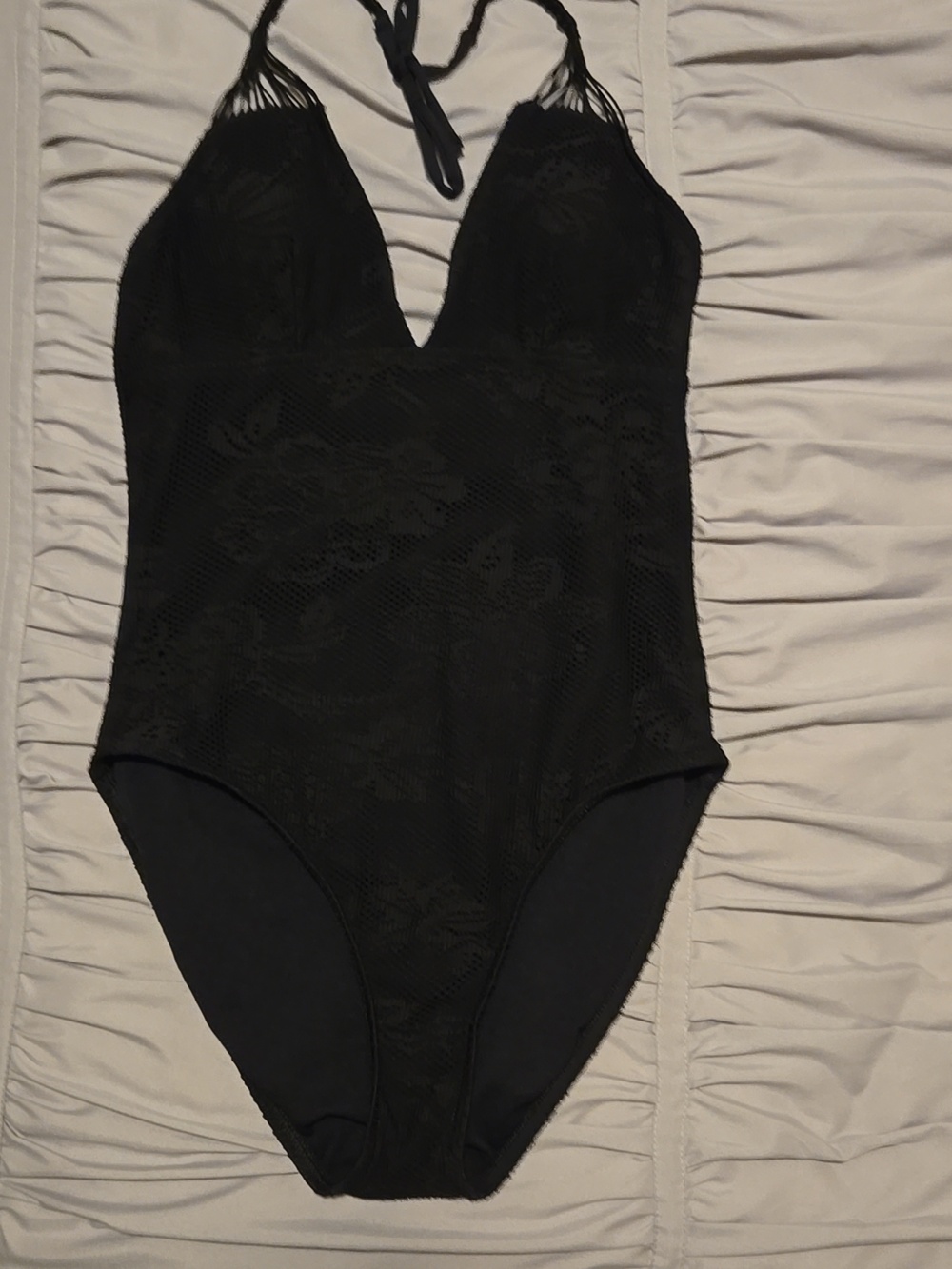 La Blanca Black One-Piece Swimwear